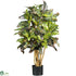 Silk Plants Direct Croton - Green - Pack of 1