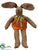 Bunny - Natural Orange - Pack of 6