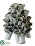 Silk Plants Direct Ceramic Coral - Green - Pack of 1