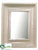 Glass Mosaic Mirror - White - Pack of 1