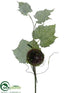 Silk Plants Direct Grape Leaf Spray - Green - Pack of 4