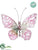 Butterfly - Pink - Pack of 6