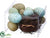 Egg, Bird Nest - Blue Green - Pack of 6