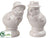 Ceramic Chick Salt And Pepper Shaker - Cream - Pack of 8