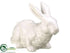 Silk Plants Direct Bunny - White - Pack of 6