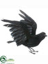 Silk Plants Direct Crow With Open Wings - Black - Pack of 6