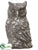 Silk Plants Direct Owl - Gray Dark - Pack of 1