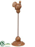 Silk Plants Direct Turkey Candleholder - Brown - Pack of 2