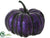 Silk Plants Direct Pumpkin - Purple Black - Pack of 4