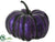 Silk Plants Direct Pumpkin - Purple Black - Pack of 4