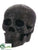 Silk Plants Direct Skull - Black - Pack of 4