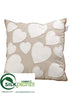 Silk Plants Direct Pillow - Cream Beige - Pack of 6