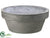 Cement Pot - Gray - Pack of 1