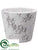 Planter - White Antique - Pack of 6