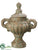 Finial Pot - Green Antique - Pack of 1