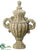 Finial Pot - Green Antique - Pack of 1