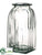 Glass Vase - Clear - Pack of 2