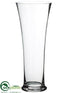 Silk Plants Direct Glass Vase - Clear - Pack of 1