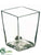 Glass Vase - Clear - Pack of 12