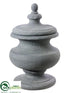 Silk Plants Direct Fiberglass Italian Urn - Gray - Pack of 2