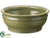 Silk Plants Direct Ceramic Bowl - Sage - Pack of 16