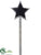 Star Garden Stake - Gray - Pack of 10