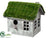 Moss Wood House - Whitewashed Green - Pack of 4