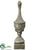 Tabletop Finial - Gray Antique - Pack of 2