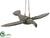 Hanging Metal Bird - Iron - Pack of 1