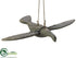 Silk Plants Direct Hanging Metal Bird - Iron - Pack of 1