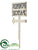 Pumpkin Patch Garden Stake - Beige Gray - Pack of 2