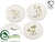 Plate - Cream Green - Pack of 4