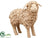 Sheep - Brown Whitewashed - Pack of 2