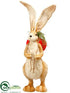 Silk Plants Direct Bunny - Beige Red - Pack of 4