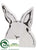 Bunny Table Top - Whitewashed Black - Pack of 12