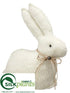 Silk Plants Direct Bunny - Cream - Pack of 6