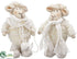 Silk Plants Direct Mr. & Mrs. Sheep - Cream - Pack of 6