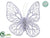 Butterfly - Silver - Pack of 12