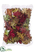 Silk Plants Direct Mini Oak Leaves - Fall - Pack of 36