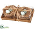 Silk Plants Direct Bird's Nest - Natural - Pack of 12