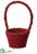 Berry Basket - Red - Pack of 6