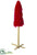 Pompom Topiary Tree - Red - Pack of 2