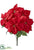 Majestic Velvet Poinseettia Bush - Red - Pack of 6