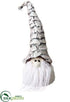 Silk Plants Direct Gnome - White - Pack of 4