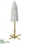 Pompom Topiary Tree - White - Pack of 2