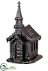 Silk Plants Direct Haunted Church - Black - Pack of 1