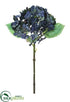Silk Plants Direct Hydrangea Spray - Blue - Pack of 24