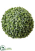 Silk Plants Direct Sedum Orb - Green - Pack of 2