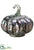 Silk Plants Direct Pumpkin - Silver Antique - Pack of 4