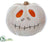 Silk Plants Direct Jack-O-Lantern - Cream Antique - Pack of 6